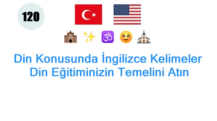 Din Konusunda İngilizce Kelimeler: Din Eğitiminizin Temelini Atın